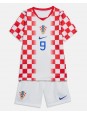 Billige Kroatia Andrej Kramaric #9 Hjemmedraktsett Barn VM 2026 Kortermet (+ Korte bukser)